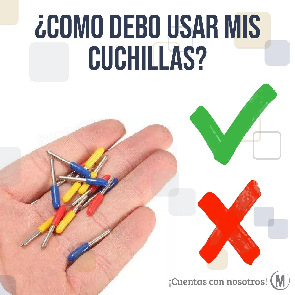 Cuchillas y Tapetes, ¿Qué debo hacer?