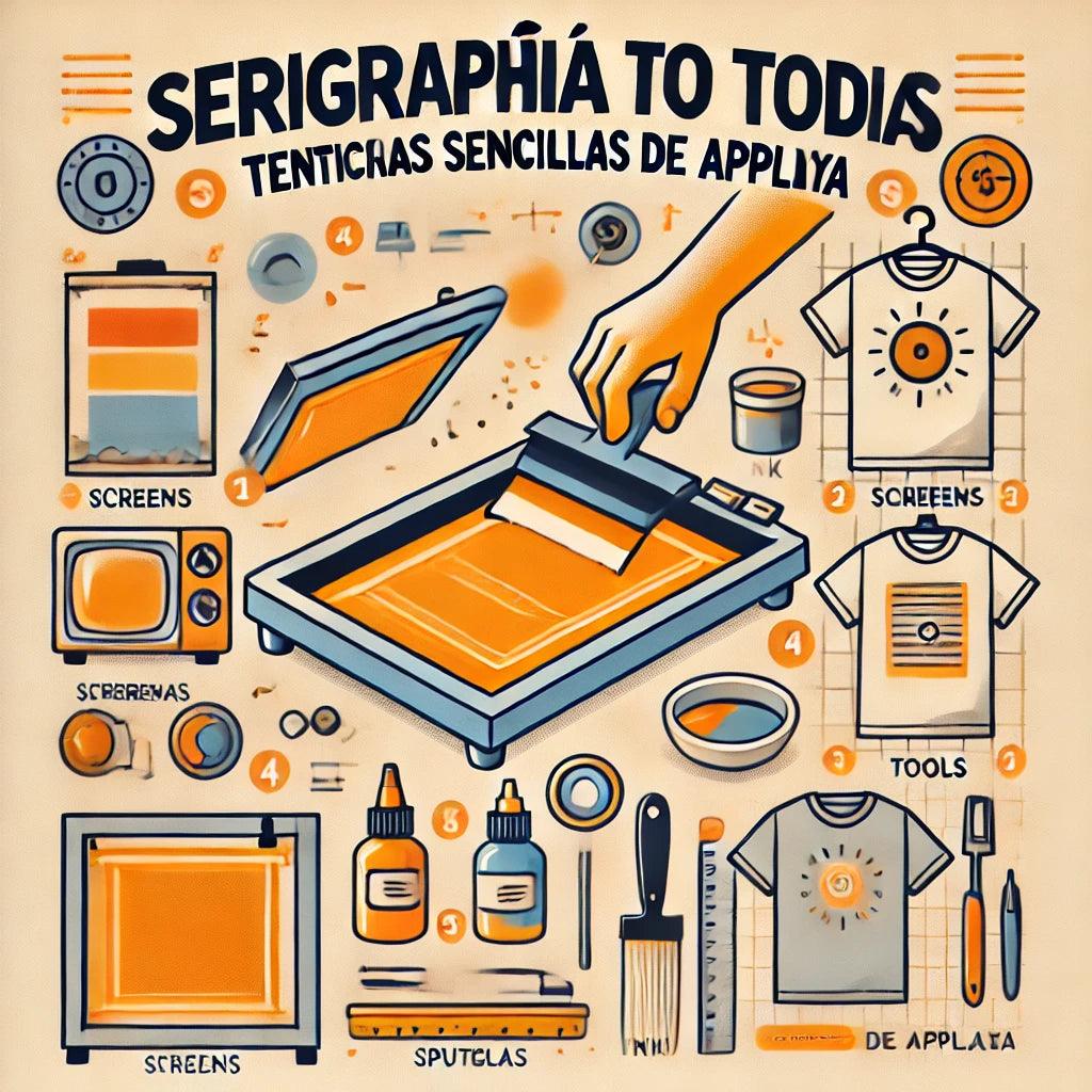 Serigrafía. ¿Cómo funciona?