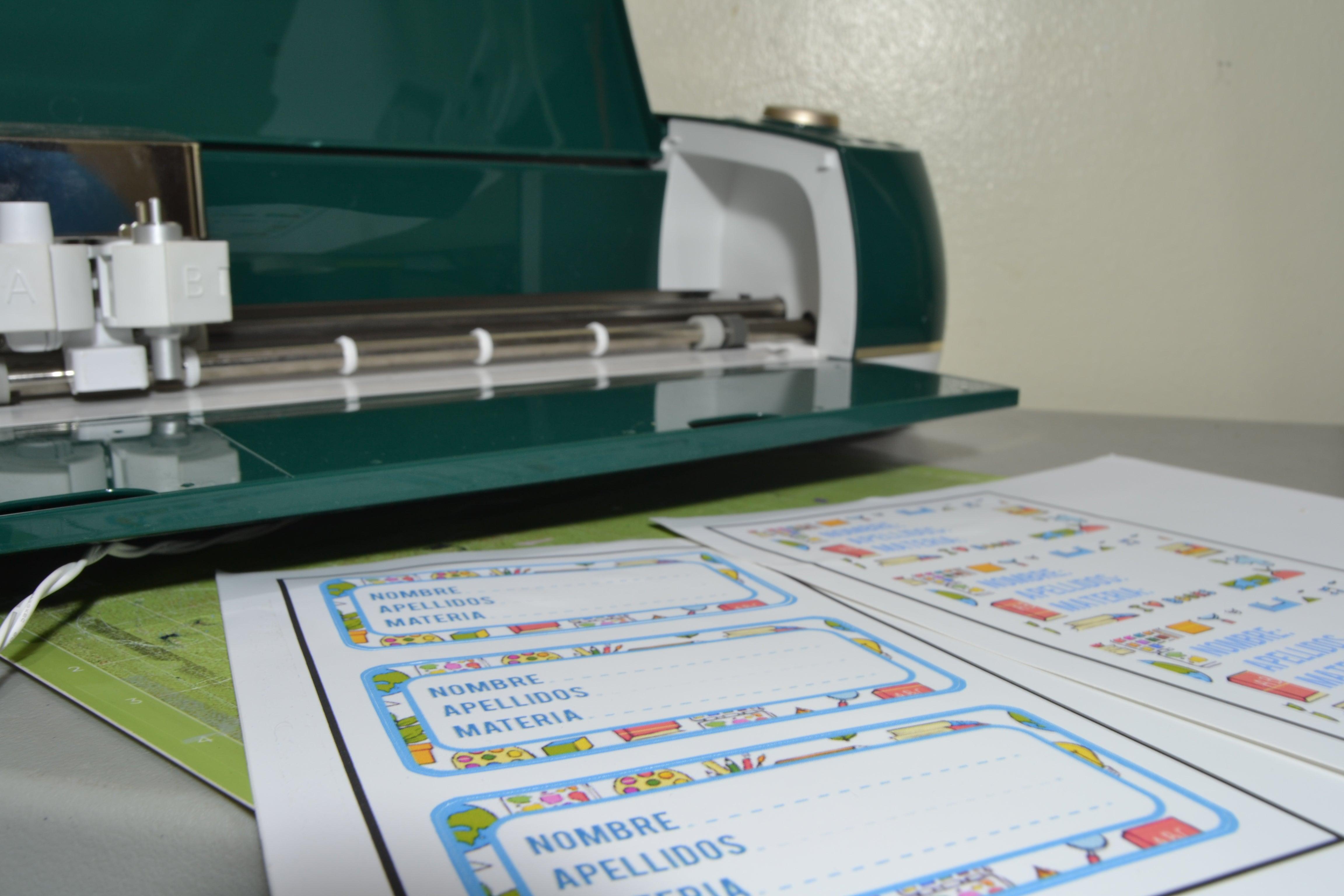 Imprimir y cortar, Cricut Explore