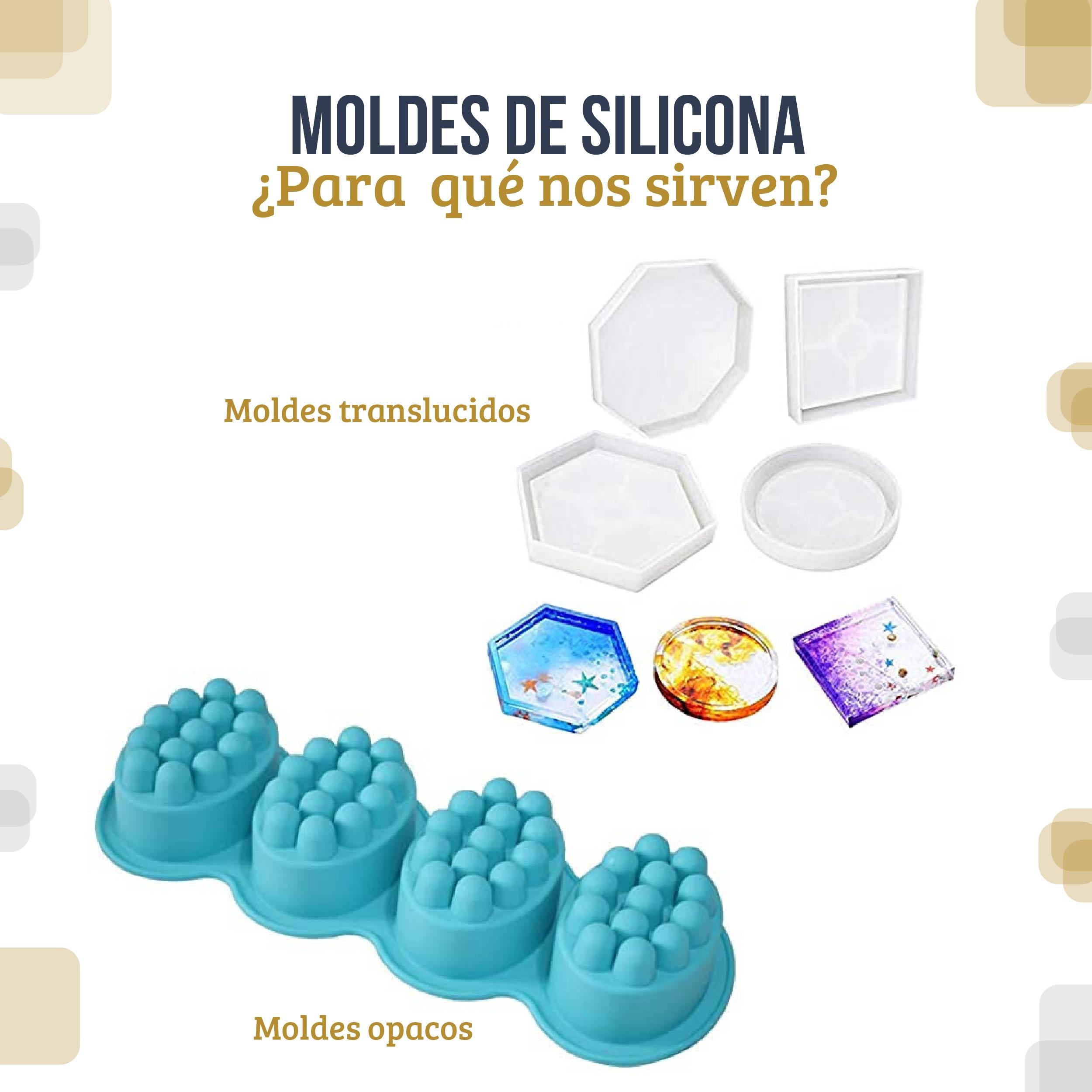 Tipos de molde de Silicona para trabajar resina epóxica