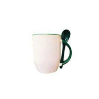 Thumbnail for Taza de sublimación con cuchara de colores - Grupo Emi RD