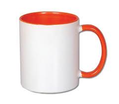 Taza de sublimación con interior y asa de color - Grupo Emi RD