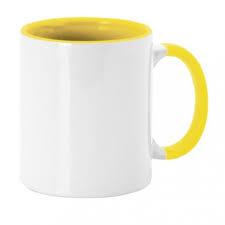 Taza de sublimación con interior y asa de color - Grupo Emi RD