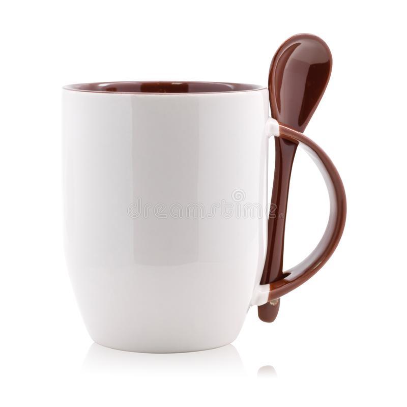 Taza de sublimación con cuchara de colores - Grupo Emi RD