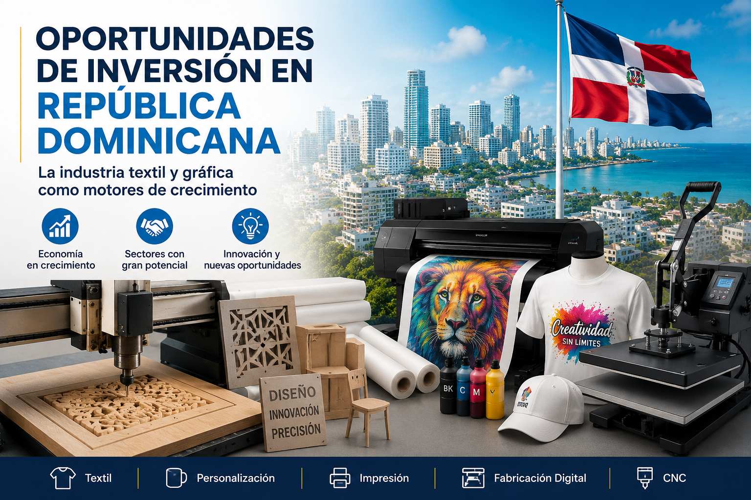 Una oportunidad de inversión en Republica Dominicana: La industria textil