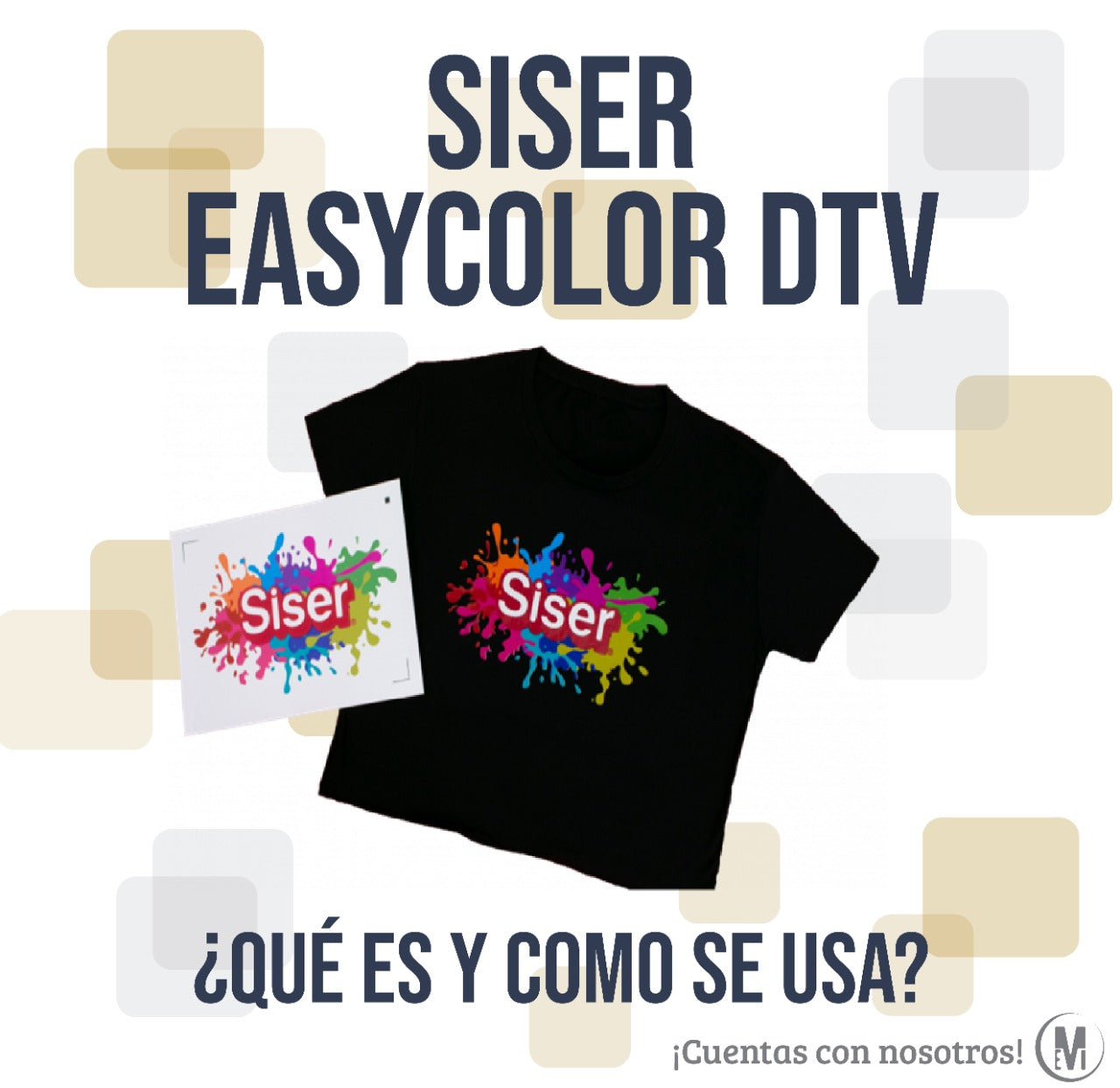 Nuevo papel para tela oscura: Siser Easycolor DTV