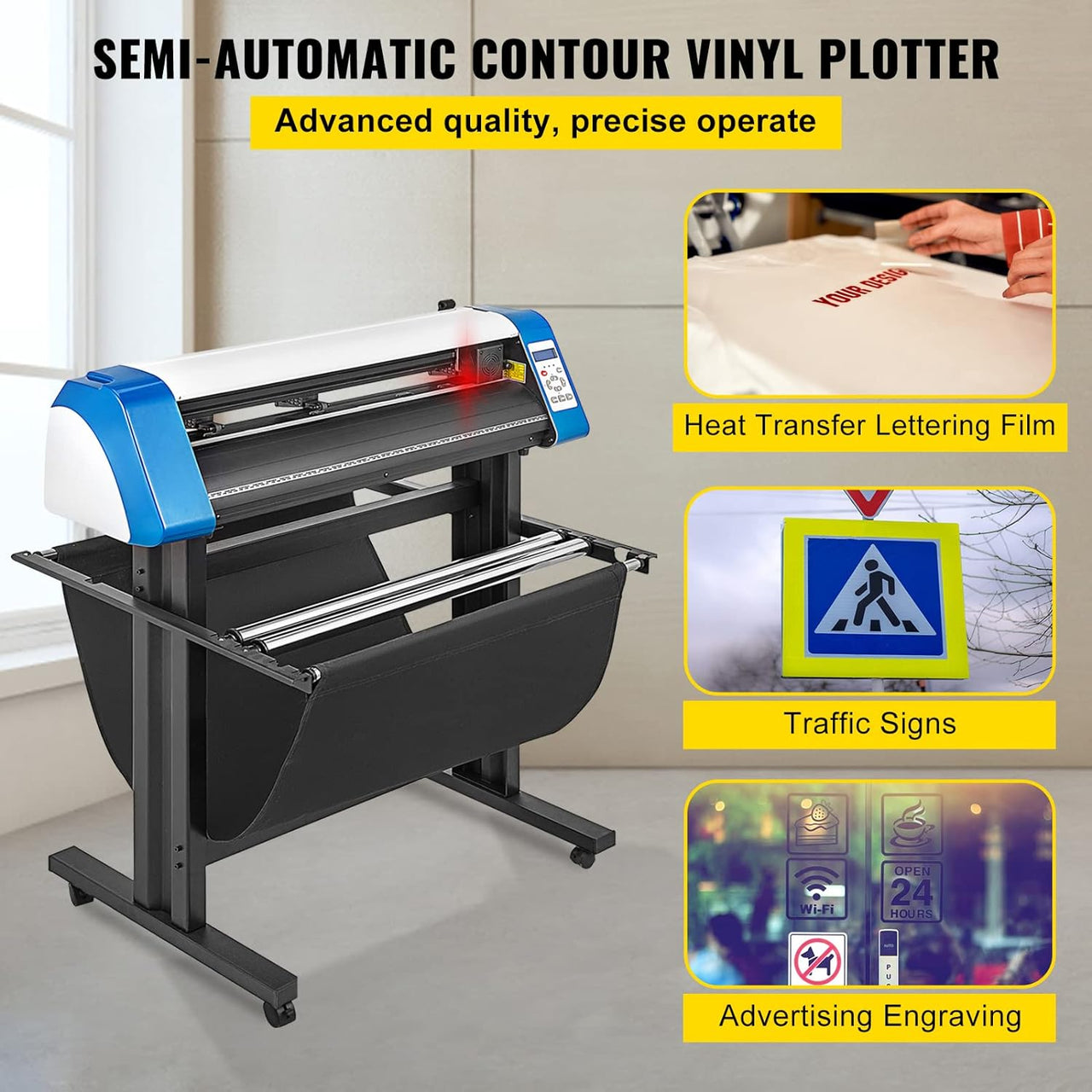 Plotter de Corte de 34" con Lector Óptico