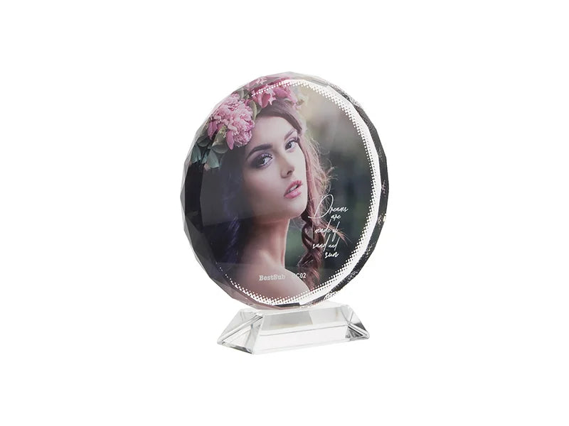 Placa de reconocimiento Circular Sublimable