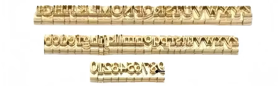 Molde de Letras para Foil