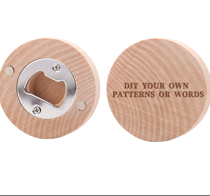 Destapador Magnético en madera