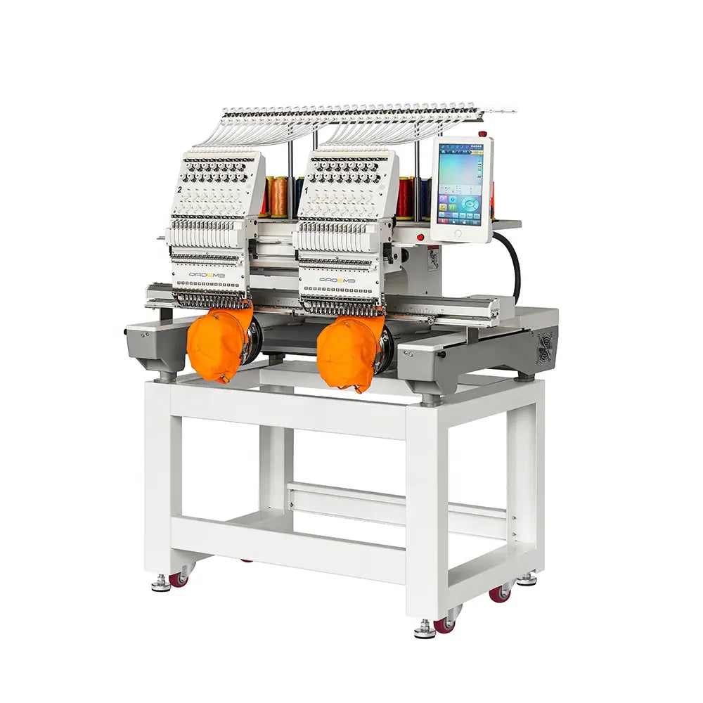 Maquina de Bordado Industrial de Doble Cabeza Proemb BF1500