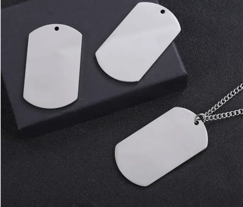 Placa de metal de Identificación Sublimable