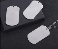 Thumbnail for Placa de metal de Identificación Sublimable