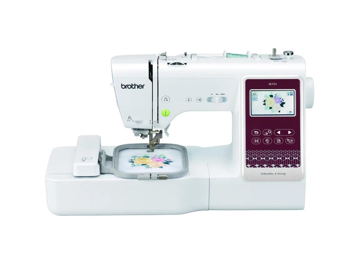 Brother SE725 máquina de bordado y costura, vista frontal