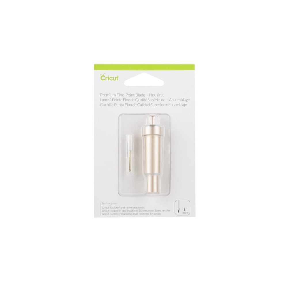 Cuchilla punta fina premium Cricut con housing