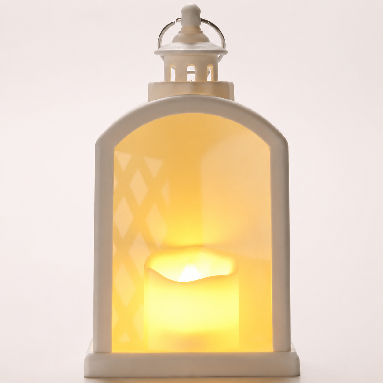 Farol decorativo sublimable con luz LED