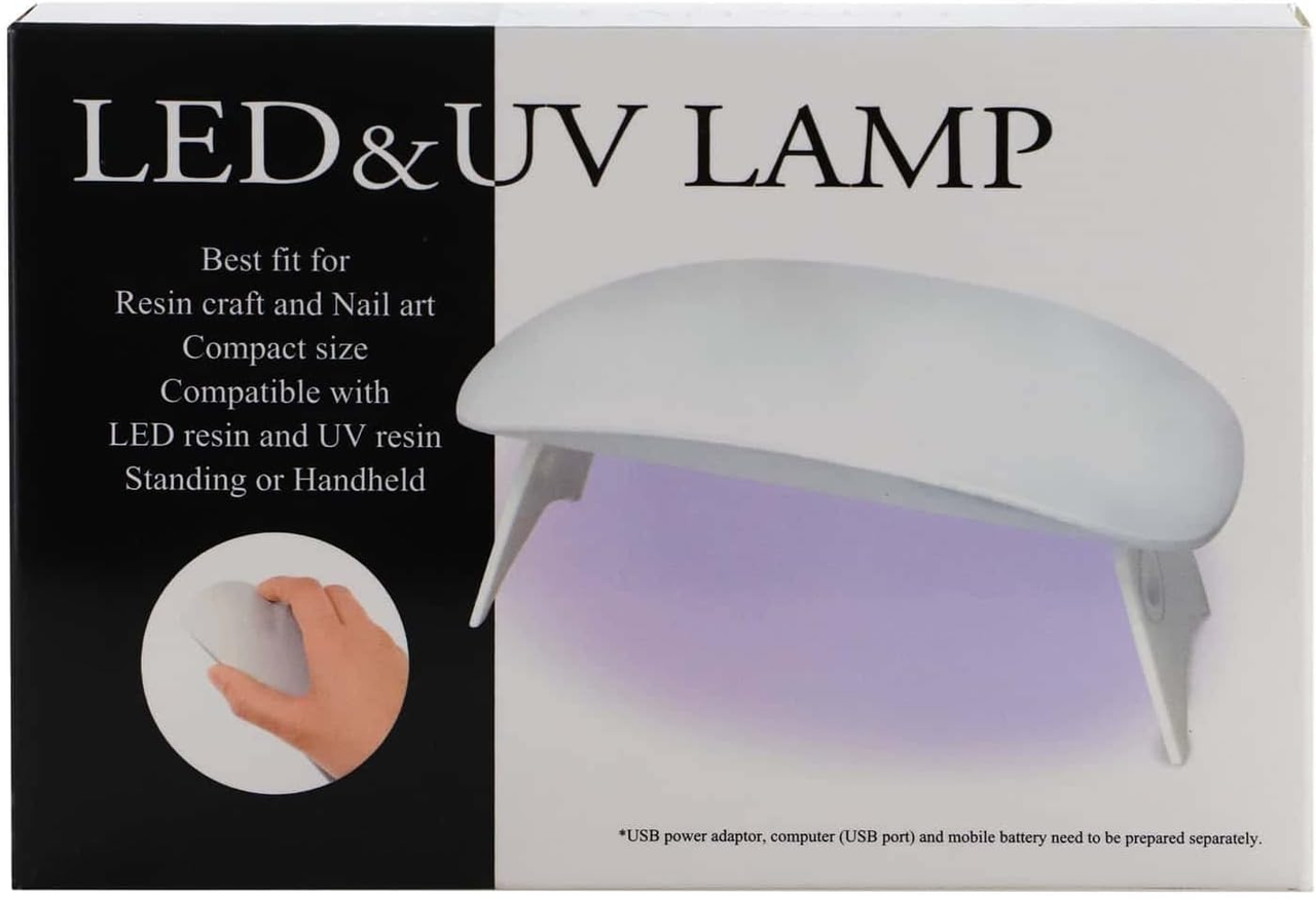 Lampara LED y UV de resina