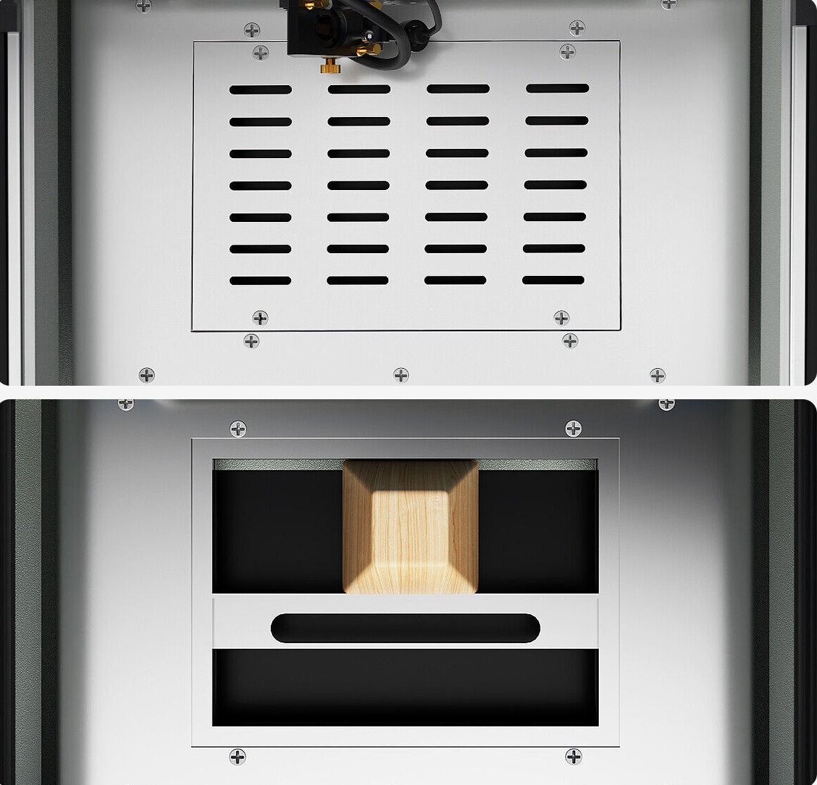  Máquina de grabado láser de 30 W, cortador láser de 39.4 in x  39.4 in, máquina de corte láser de área grande, máquina láser de madera,  controlador TTL PMW grbl (39.4 in