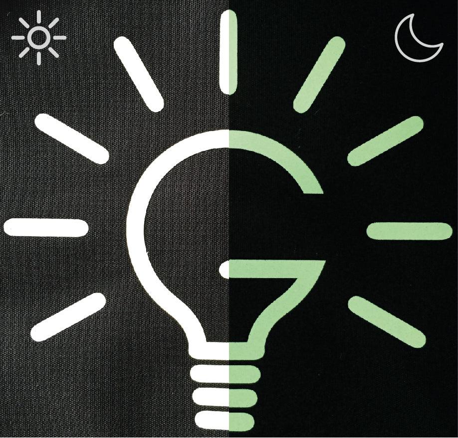Vinil textil Siser EasyWeed Glow, efecto luminiscente día y noche