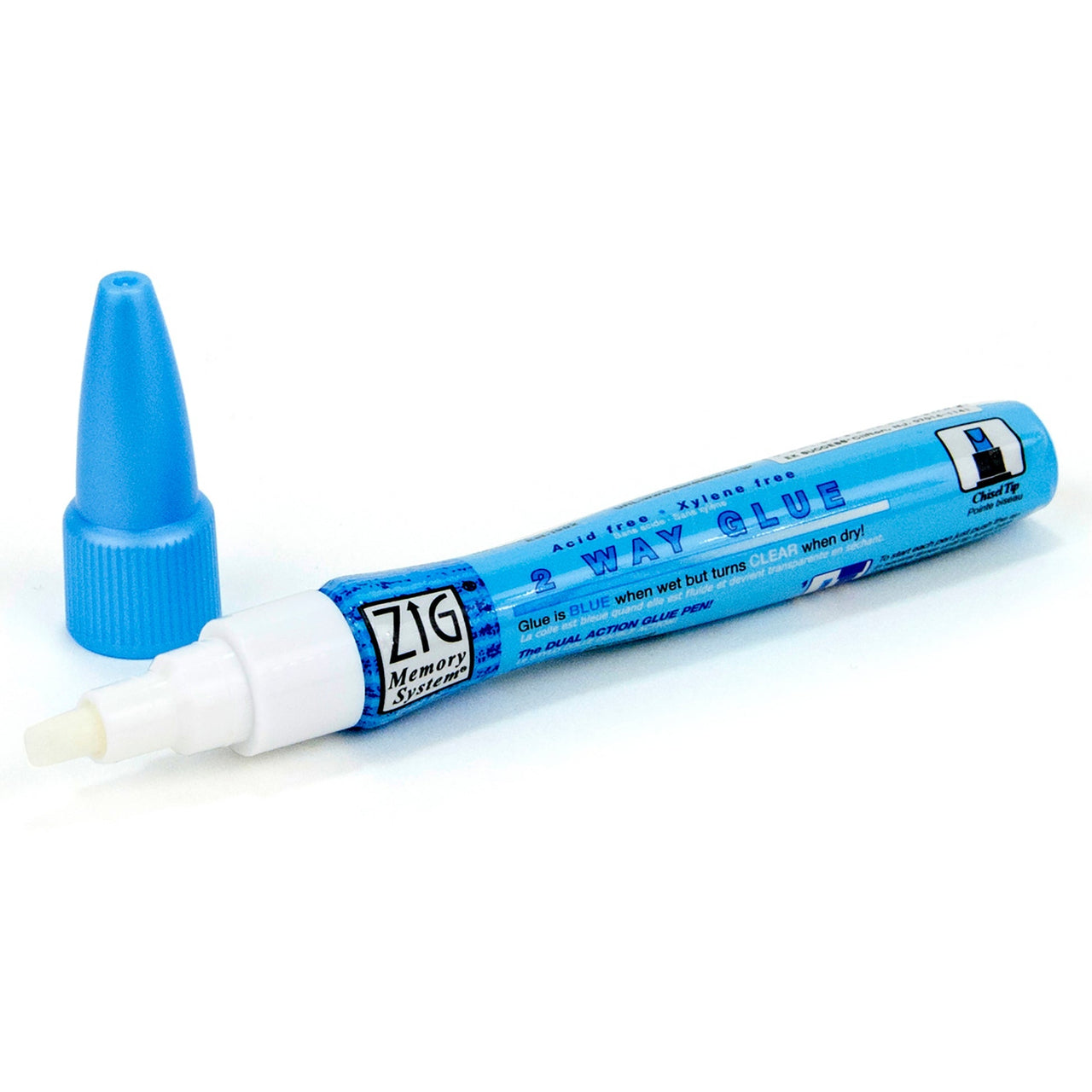 Lapicero de pegamento Zig EK Tools, vista frontal
