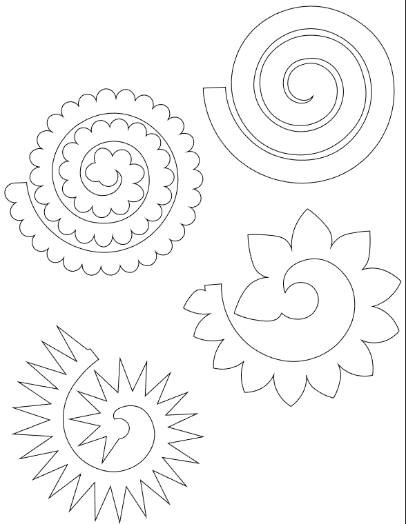 Plantilla de flores S7E1