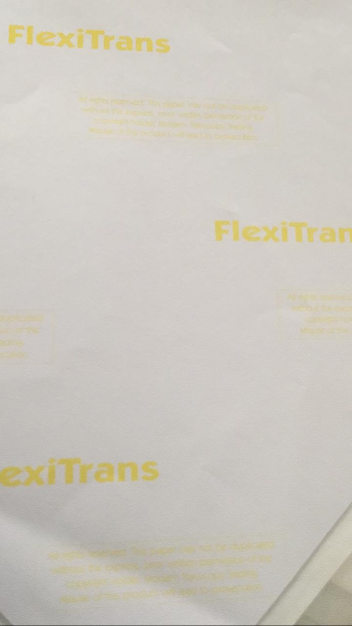 Papel para superficie rígidas (FlexiTrans)