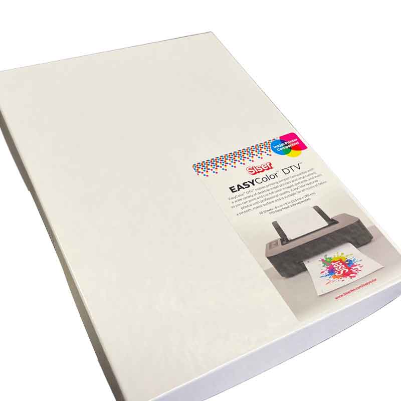Siser EasyColor DTV (Directo-al-Vinil) - Vinil textil imprimible para  impresora de inyección de tinta Inkjet